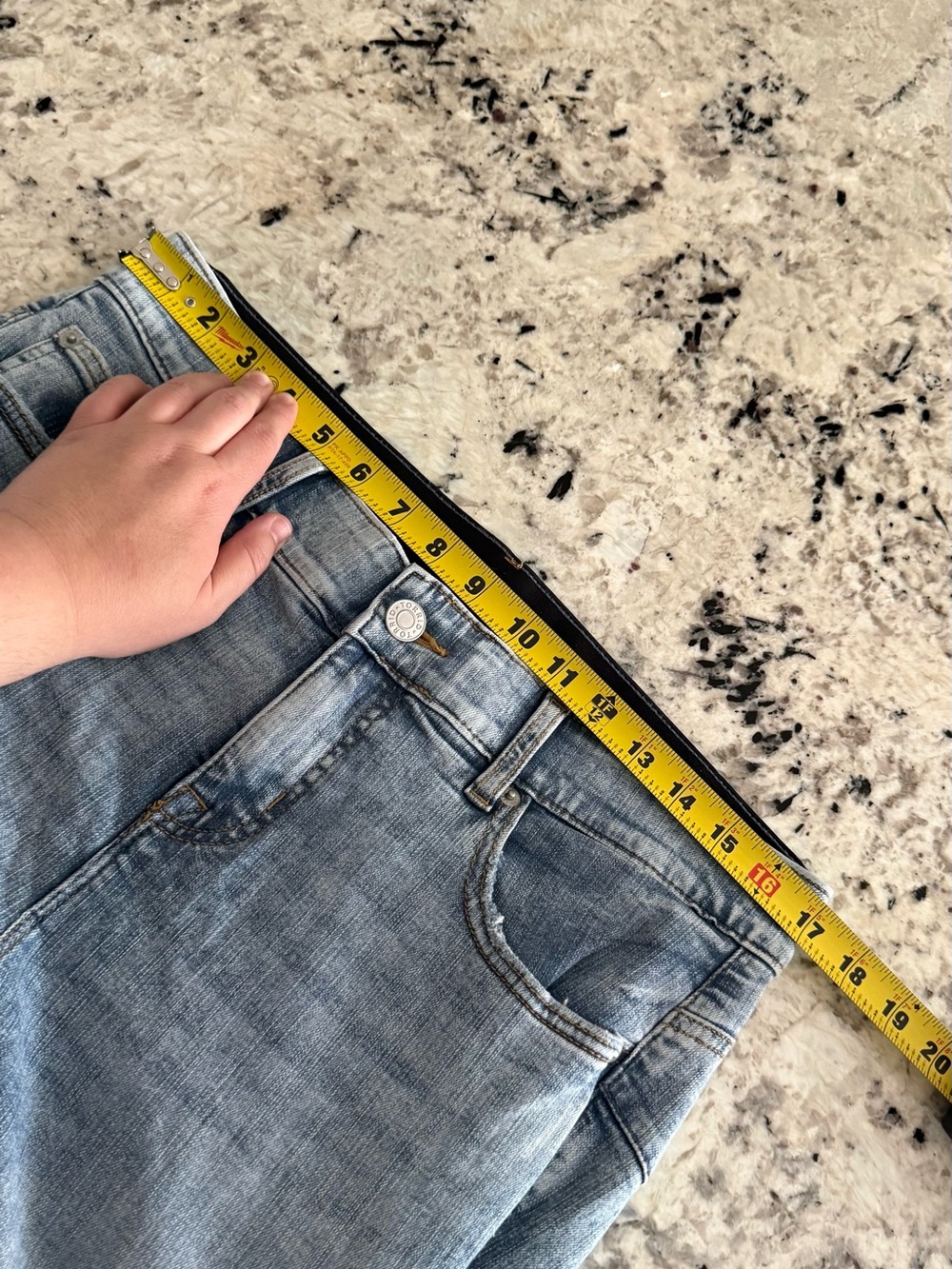 Torrid Bombshell High Rise Flare Jean 14S Short 13674254 - Picture 9 of 16